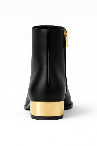 BOTA DORÉ NEGRA PIEL