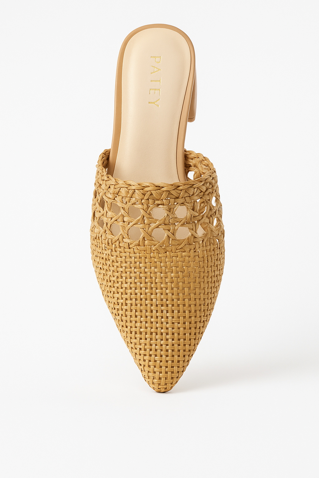 MULE TISSÉ CAMEL