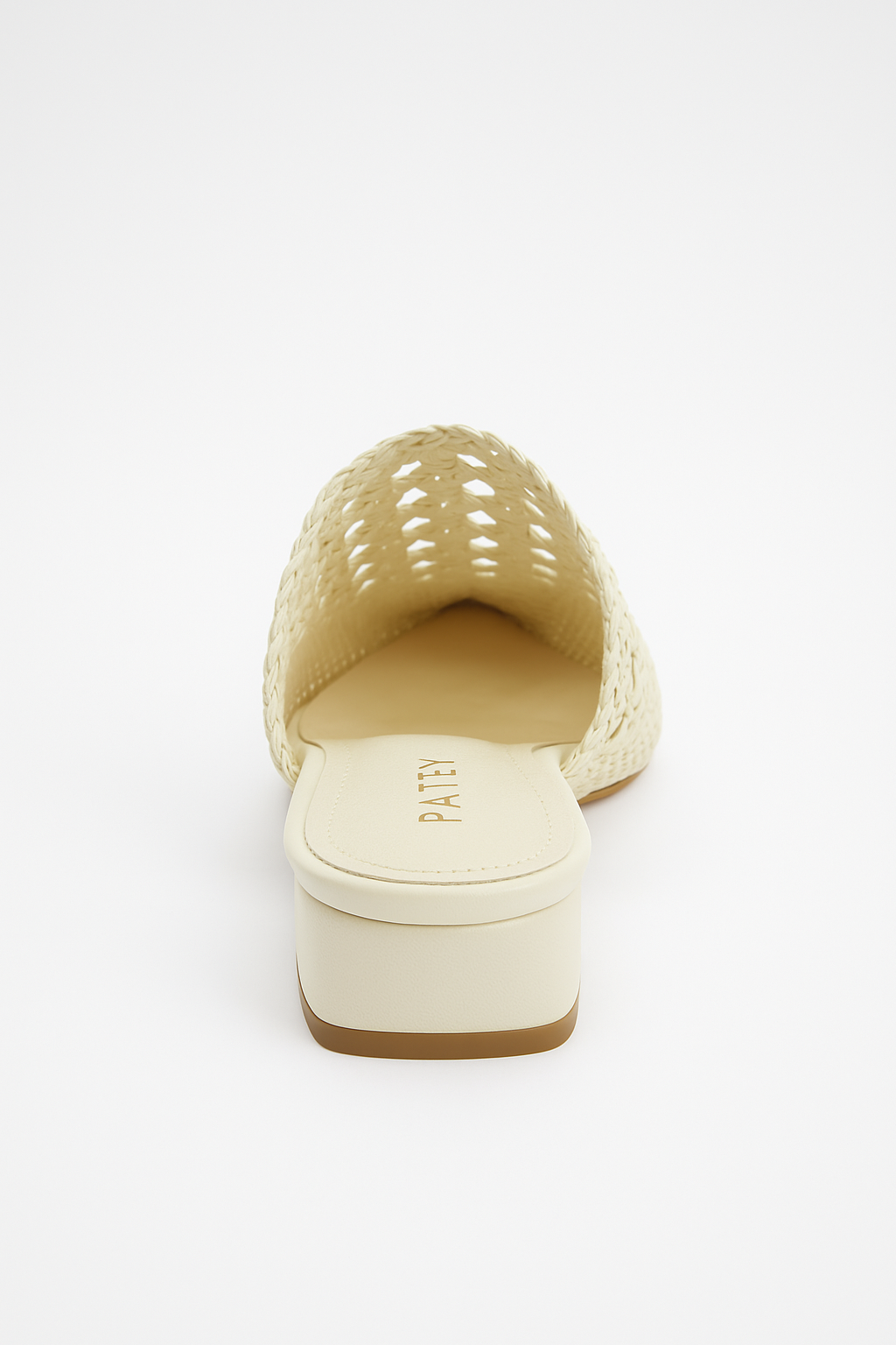 MULE TISSÉ BLANCO