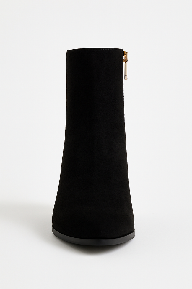 BOTA DORÉ NEGRA GAMUZA