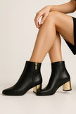BOTA DORÉ NEGRA PIEL