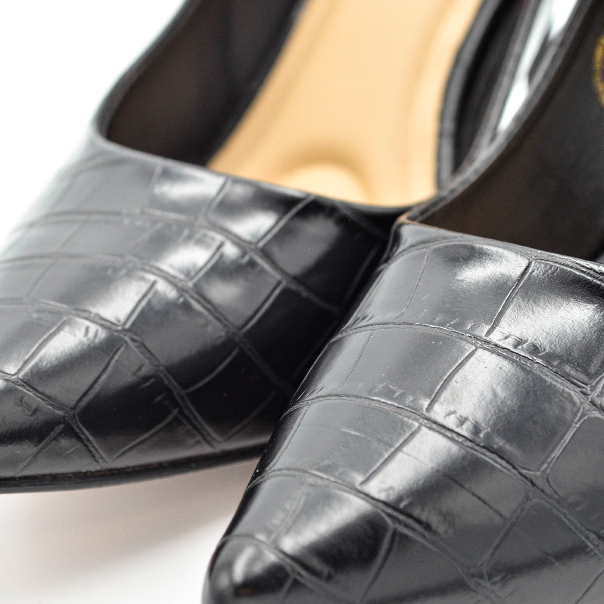 TACON ROMELIA CROCO NEGRO