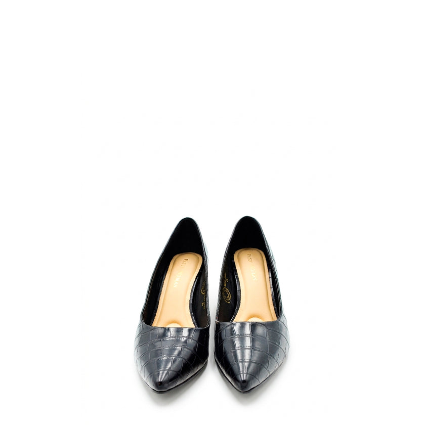 TACON ROMELIA CROCO NEGRO