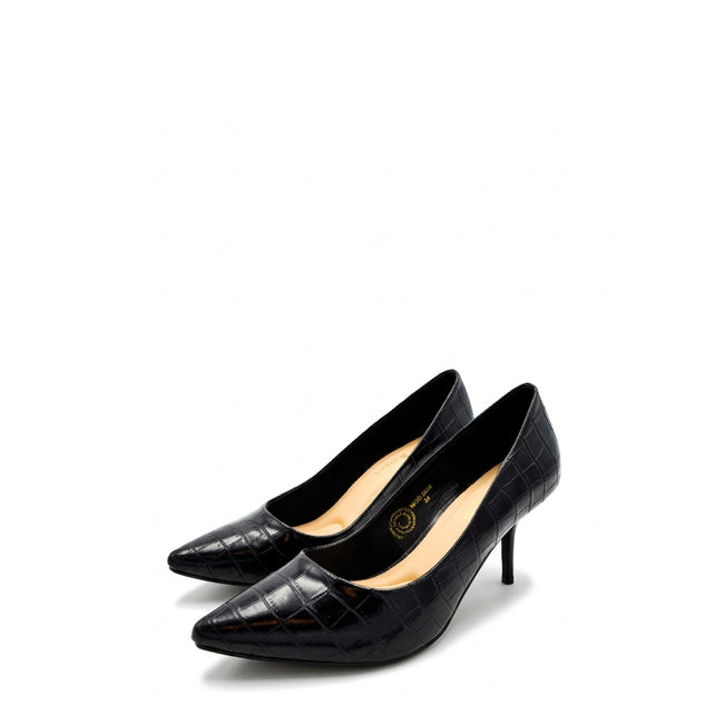 TACON ROMELIA CROCO NEGRO